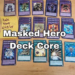 Yu-Gi-Oh Masked Hero Deck Core 