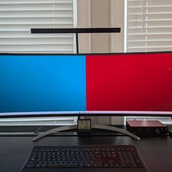 LG 49" Super Ultra Wide 144Hz 4K LED monitor