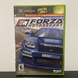 Forza Motorsport Xbox Original Like New CIB w/ Manual Racing Video Game