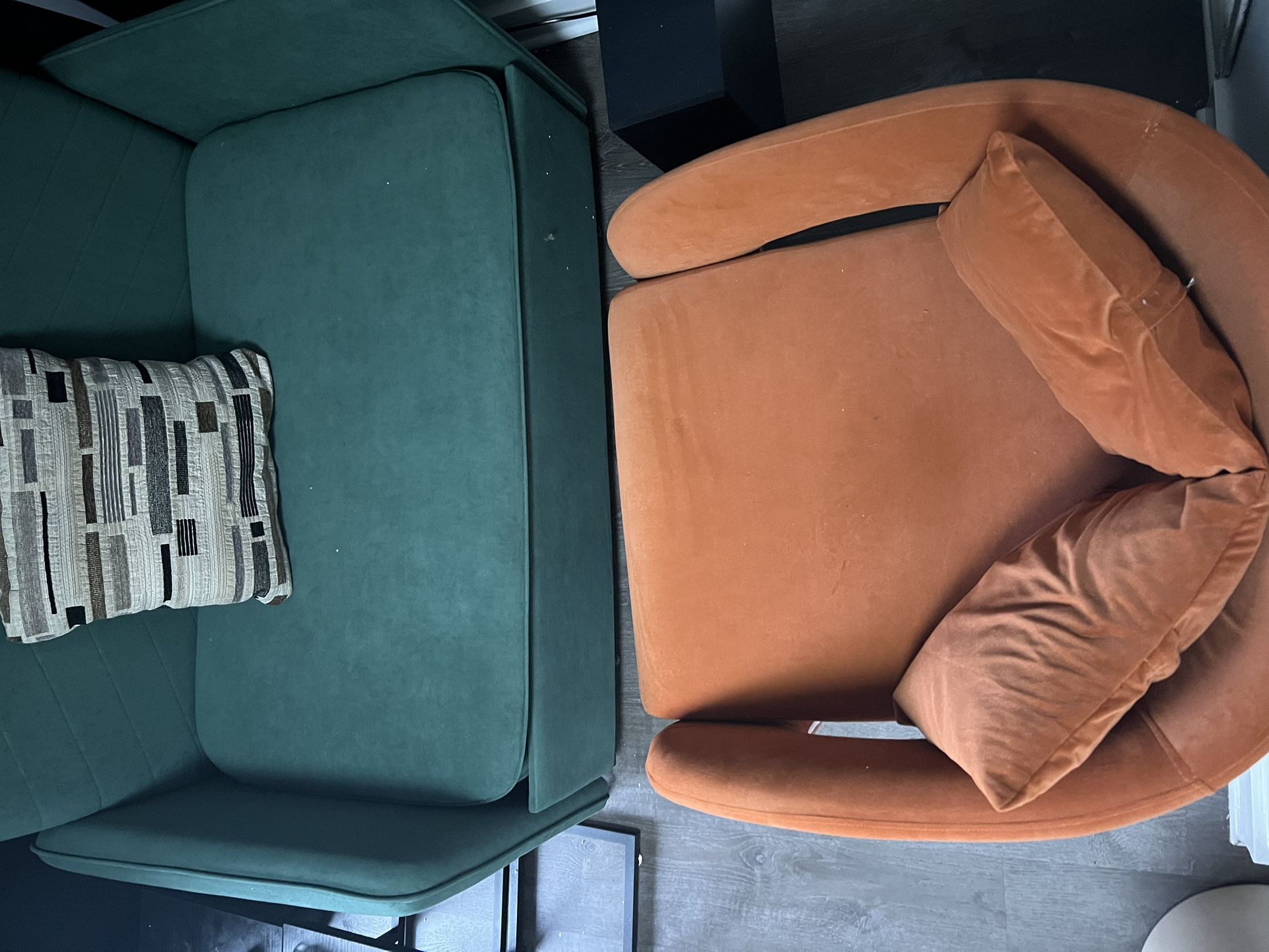 Listing Title: Sofa Bed & Chair Set – Good Condition – $250 Must Go ASAP)