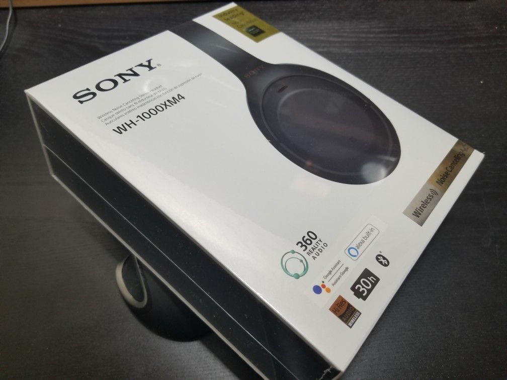 BNIB Sony XM4 WH-1000XM4 Wireless Noise Cancelling Headphones
