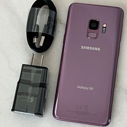 Samsung Galaxy S9  , Unlocked  for all Company Carrier ,  Excellent Condition Like New 