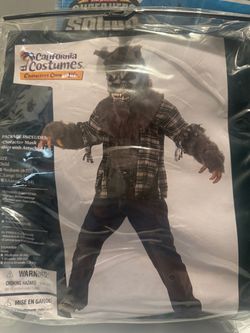 Kids Werewolf Halloween Costume