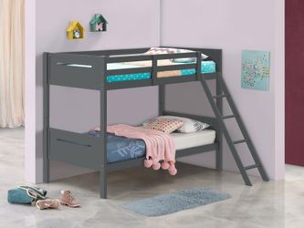NEW Bedroom KIDS Twin over Twin Bunk Bed $10 DOWN