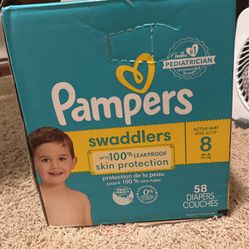Pampers Diapers Size 8