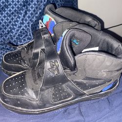 Nike Air Force 1 Fusion Black Aqua (Size 9.5)