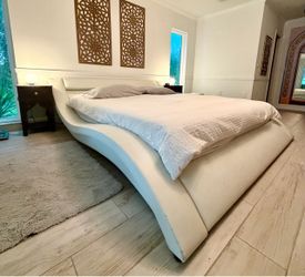Modern XL King Bed Frame