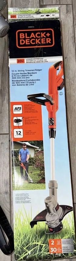 BLACK+DECKER 20V 12-Inch String Trimmer/Edger