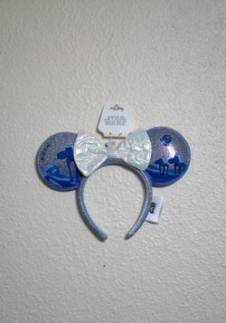 2025 Disney Parks Star Wars Hoth Ears Headband NEW