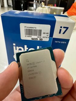 🚀i7 14700k Cpu como nuevo High End Leer descripción