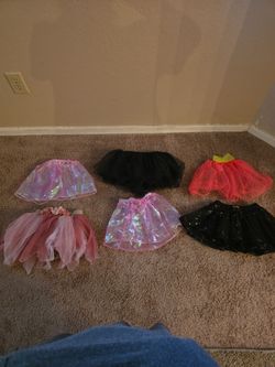 Toddler girl princess fairy costume ballet skirts