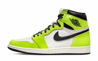 Nike Air Jordan 1 Mid Volt White Black – Men’s Size 11.5 – Worn Once