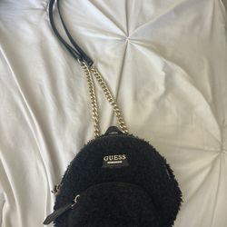 Guess Black Mini Cross Body Purse 