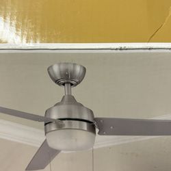 New Hampton Bay 60” Ceiling Fan with Light Kit