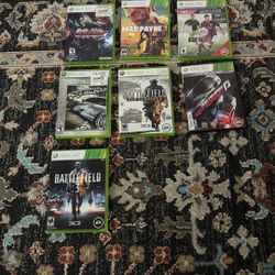 Xbox 360 Games (7 Games Total)
