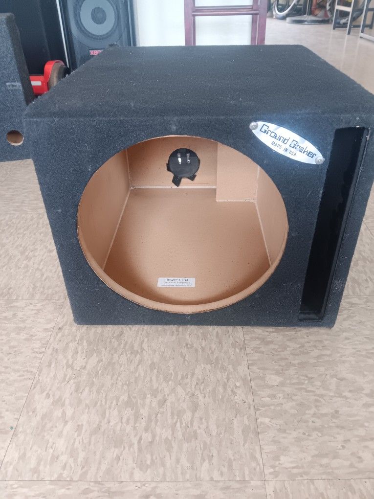 12" SUBWOOFER BOX