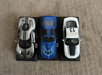 Maisto firebird, mustang, and ford GT