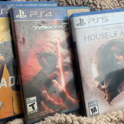 Ps5/ps4 Games!!25$