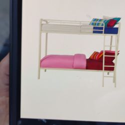 Metal Bunk Bed Twin Over Twin