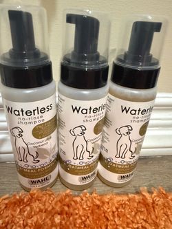 Waterless shampoo