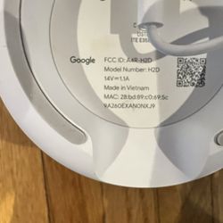 Google Nest WiFi Router And 2 Point Mesh E