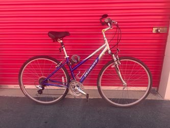 Specialized Crossroads Hybrid Bike Blue and Silver