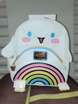 Sanrio Hello Kitty and Friends Cinnamoroll Rainbow Mini Backpack