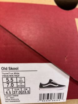 green and white vans