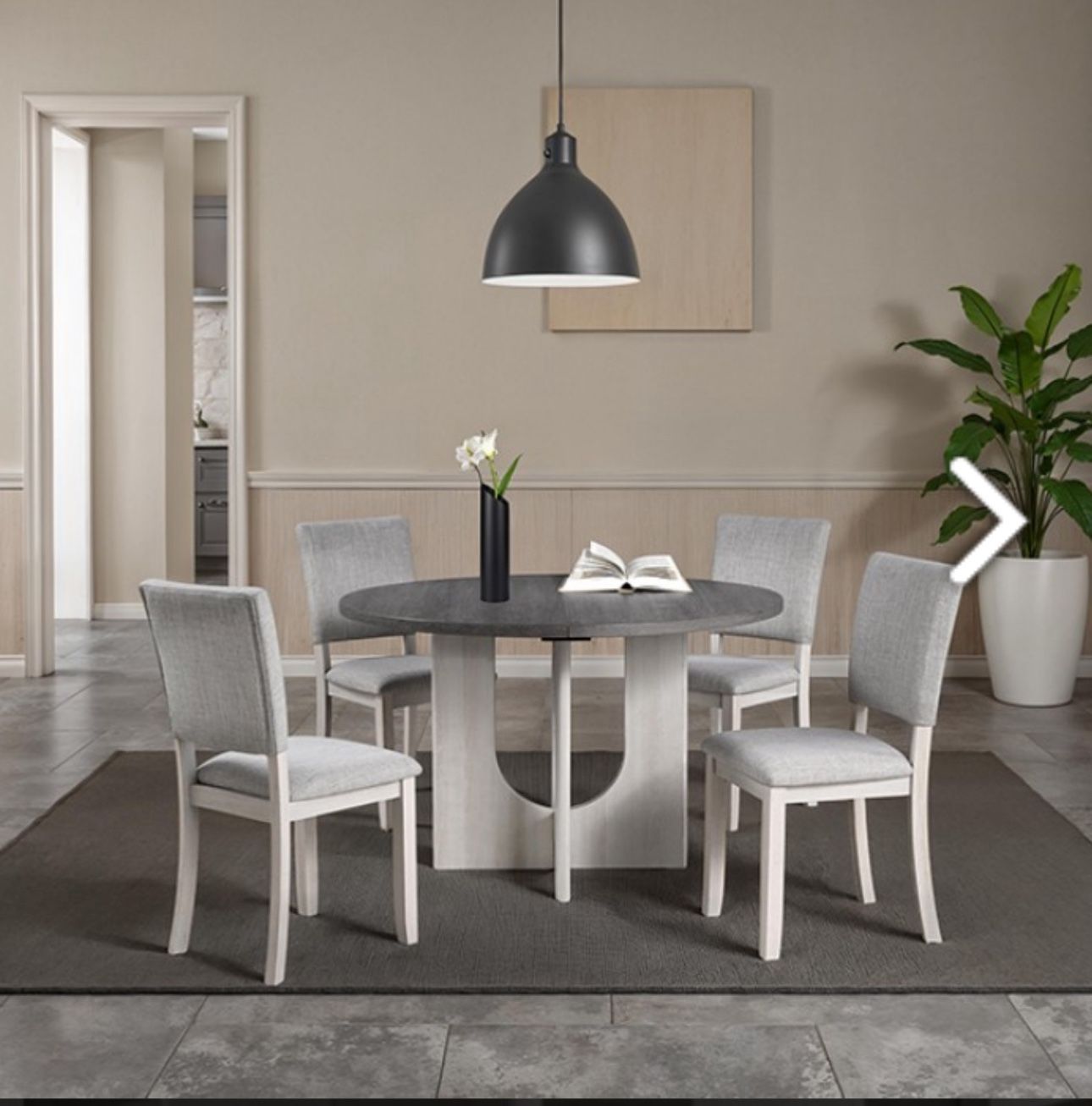 5PC DINING SET ( FREE DELIVERY )