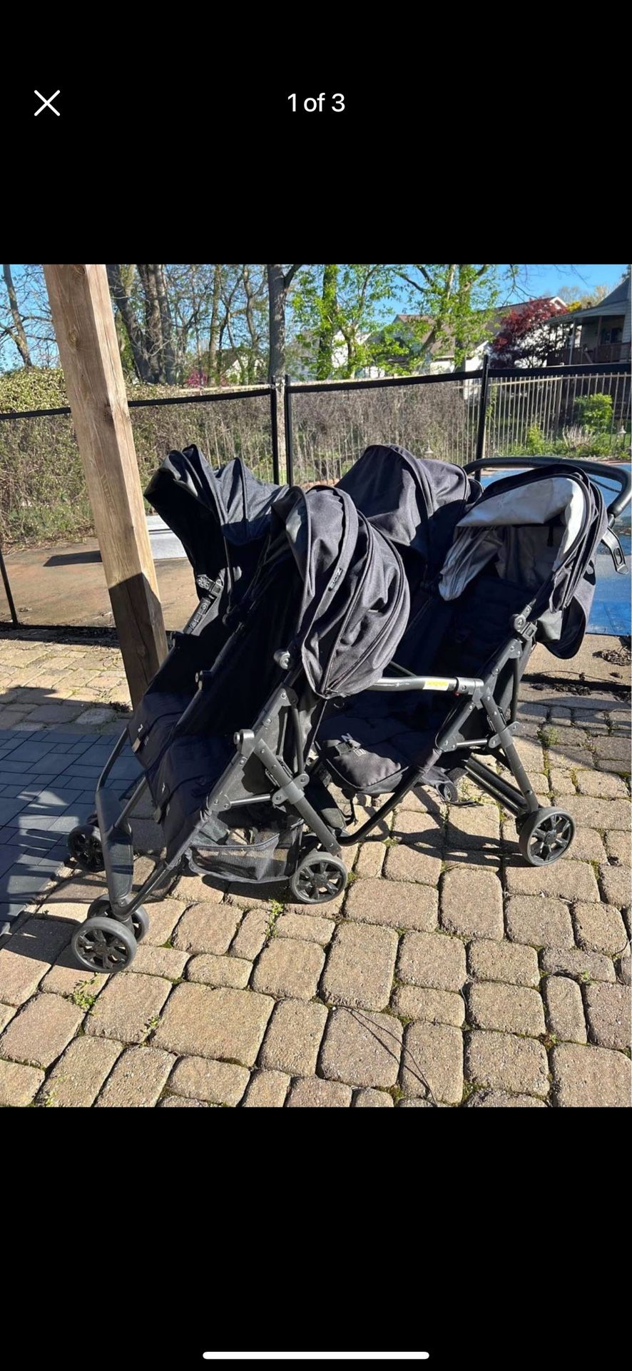 Zoe Double Stroller 