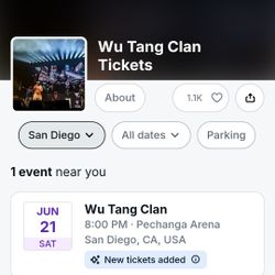 Wu Tang Clan Tickets (2)