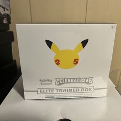 Pokemon Celebrations ETB SEALED
