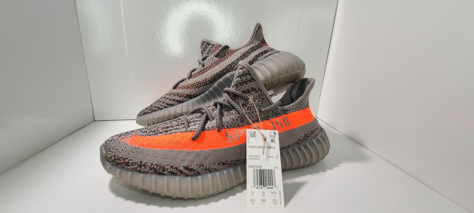 adidas Yeezy 350 V2 Boost Belgua Reflective 2021 Size Brand New