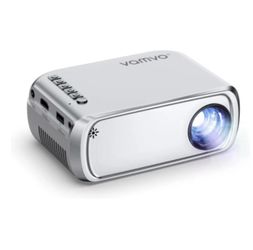 Projector Mini Portable Video Projector, Movie Projectors For Home Theater Co...