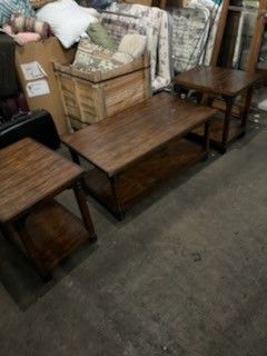 Coffee And End Table Set. Some Scratches