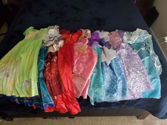 Disney Princess Dresses (size 4-6x)