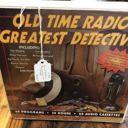 Old Time radio Cassettes On Radio Detectives