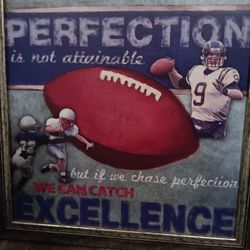  Phillp Rivers Inspirational Framed Football Art 14" × 14"