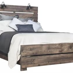 New Queen Bed Frame With Mirror 