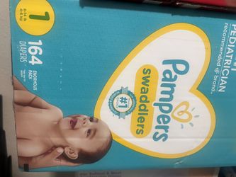 Pampers Size 1 164 Ct Brand New Unopened 