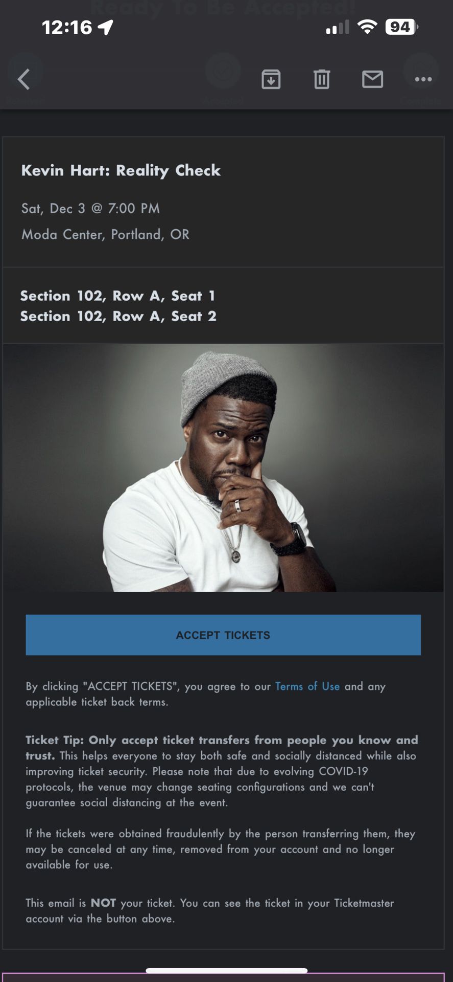 Kevin Hart Tickets 