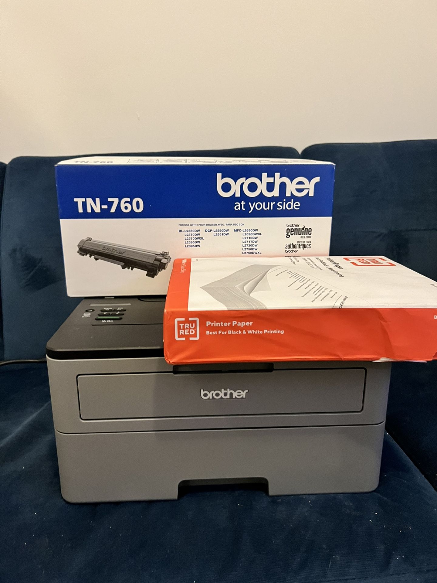 Printer Starter Pack (Brother HL-L2350DW) - w/ New Toner And 5 Reams Of  Paper for Sale in New York, NY - OfferUp