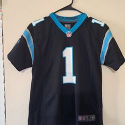 NFL Jersey Excellent Condition Panthers Kids M Newton 