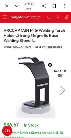 Welding Torch holder NEW ArcCaptain