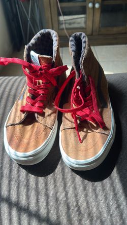 Vans SK8-Hi Brown Suede High-Top Sneakers