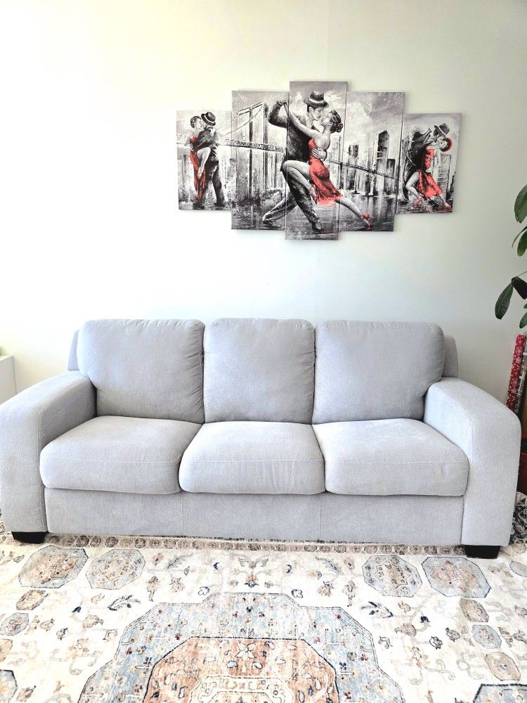 Gray Couch / Sofabed
