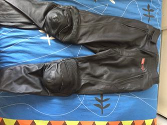 Aprilia bike pants leather