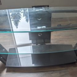 Glass TV Stand