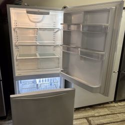 White Whirlpool Refrigerator 