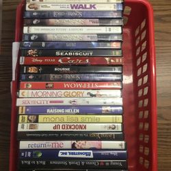 Variety Of DVDs Movies 